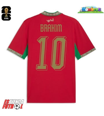 Marruecos Brahim Diaz #10 Primera Equipación Mundial 2026 Manga Corta